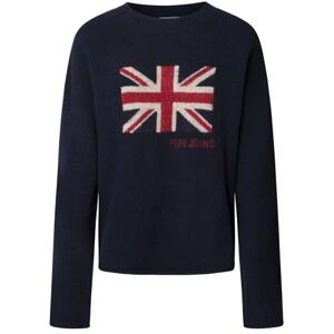 Pepe Jeans dam Caitlin stickade kläder, blå (Dulwich Blue), XS, Blå (Dulwich blå), XS Pepe Jeans dam Caitlin stickade kläder, blå (Dulwich Blue), XS, Blå (Dulwich blå), XS