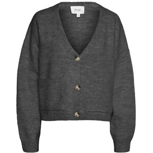 VERO MODA Vmgemma LS V-Neck Knit Cardigan VMA Noos Damtröja (1 Pack), Mörkgrå, M VERO MODA Vmgemma LS V-Neck Knit Cardigan VMA Noos Damtröja (1 Pack), Mörkgrå, M