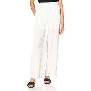 NA-KD Light Pleated byxor dam, Off White, 46 NA-KD Light Pleated byxor dam, Off White, 46