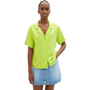 TOM TAILOR Denim dam Blus 1035437, 24702 Neon Lime, XS TOM TAILOR Denim dam Blus 1035437, 24702 Neon Lime, XS