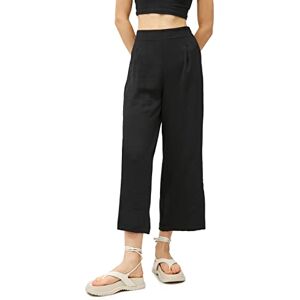 Koton Dam vida ben pleated byxor, Svart (999), 40 Koton Dam vida ben pleated byxor, Svart (999), 40