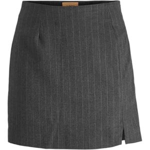 JJXX JACK&JONES JXANA Mary borstad HW Skirt TLR, Mörkgrå melange/ränder: ljusgrå, XS JJXX JACK&JONES JXANA Mary borstad HW Skirt TLR, Mörkgrå melange/ränder: ljusgrå, XS