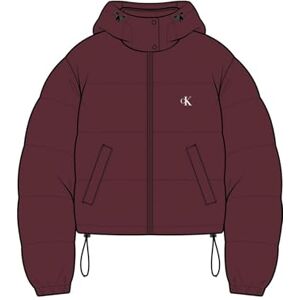Calvin jeans kvinnors väsentliga medelvikt pufferjacka LV047D501G jackor, röd (brunbrunbrun), XL, Röd (Tawny Port), XL Calvin jeans kvinnors väsentliga medelvikt pufferjacka LV047D501G jackor, röd (brunbrunbrun), XL, Röd (Tawny Port), XL