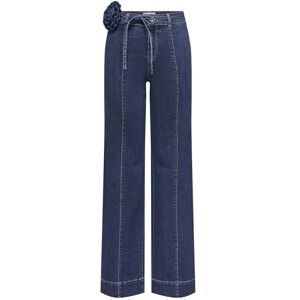 ONLY Onlmadison Hw Wide Rose bälte DNM Gua, Mörkblå denim, S / 32L ONLY Onlmadison Hw Wide Rose bälte DNM Gua, Mörkblå denim, S / 32L
