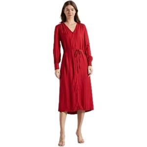 GANT Avslappnad satinrandig skjorta klänning, Shadow Rose, 42 GANT Avslappnad satinrandig skjorta klänning, Shadow Rose, 42