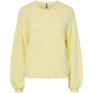 PIECES Pcnaomi Ls O-hals stickad kofta Noos Bc, Fransk vanilj, XL PIECES Pcnaomi Ls O-hals stickad kofta Noos Bc, Fransk vanilj, XL
