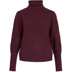 Vila Vilou Ny rullkrage L/S stickad topp – Noos, Fig, XS Vila Vilou Ny rullkrage L/S stickad topp – Noos, Fig, XS
