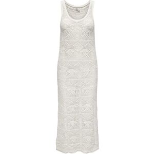ONLY Damklänning, sommar, strandklänning, ärmlös, låda, passform, rund hals, maxi, Beige, L ONLY Damklänning, sommar, strandklänning, ärmlös, låda, passform, rund hals, maxi, Beige, L