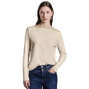 Street One Basic tröja, Mjuk beige, 46 Street One Basic tröja, Mjuk beige, 46