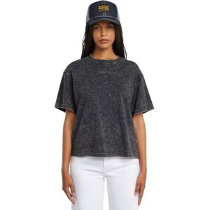 G-STAR dam tvättad G-skript R T Wmn T-shirt, Grå (Petrol Double Dye D26241-2653-h365), XXL G-STAR dam tvättad G-skript R T Wmn T-shirt, Grå (Petrol Double Dye D26241-2653-h365), XXL