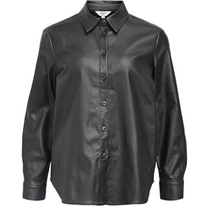 Object Objmelba Re Ls Shirt Noos, svart, 44 Object Objmelba Re Ls Shirt Noos, svart, 44