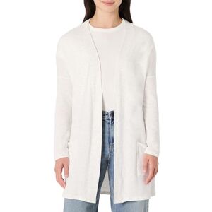 Amazon Essentials dam avslappnad passform lätt lounge frotté cardigan med öppen framsida, vitt rymdfärg, medium Amazon Essentials dam avslappnad passform lätt lounge frotté cardigan med öppen framsida, vitt rymdfärg, medium