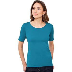 Cecil Dam Basic T-Shirt I Enfärgad, Universal Blå, S Cecil Dam Basic T-Shirt I Enfärgad, Universal Blå, S