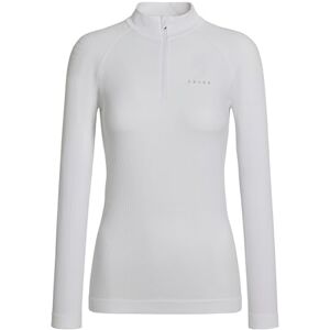 FALKE dam Baslager Ovandel Maximum Warm High Zip Neck W L/s Sh funktionellt garn snabbtorkande 1 del, Vit White 2860 Trend, S FALKE dam Baslager Ovandel Maximum Warm High Zip Neck W L/s Sh funktionellt garn snabbtorkande 1 del, Vit White 2860 Trend, S