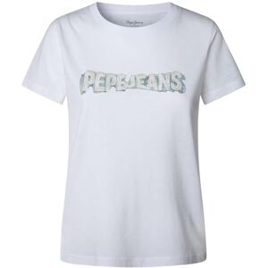 Pepe Jeans dam BERENA t-shirt, vit (vit), XL, Vit (vit), XL Pepe Jeans dam BERENA t-shirt, vit (vit), XL, Vit (vit), XL