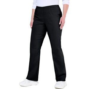 Ulla Popken Dam termobengalinbyxor, smal passform, varma, elastisk linning slip-byxor, svart, 53W / 32L Ulla Popken Dam termobengalinbyxor, smal passform, varma, elastisk linning slip-byxor, svart, 53W / 32L