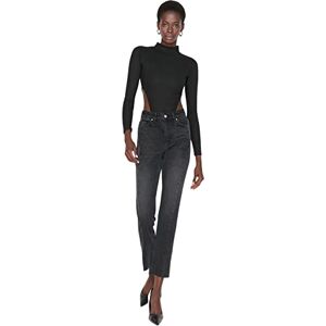 Trendyol Bootcut & utsvängda jeans, dam, svart, 34, Svart, 60 SE Trendyol Bootcut & utsvängda jeans, dam, svart, 34, Svart, 60 SE