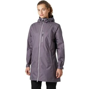 Helly Hansen Dam W Lång Belfast Jacka, Rökt Lila, M Helly Hansen Dam W Lång Belfast Jacka, Rökt Lila, M