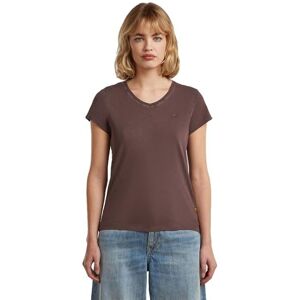 G-STAR Eyben Slim V-Neck Top 2.0, Beige (Choklad Plum Gd D24533-b059-h312), XXS G-STAR Eyben Slim V-Neck Top 2.0, Beige (Choklad Plum Gd D24533-b059-h312), XXS