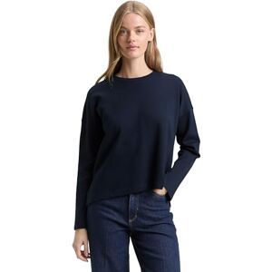 TOM TAILOR Denim dam långärmad T-shirt, 10668 – himmelskaptensblå, XXL TOM TAILOR Denim dam långärmad T-shirt, 10668 – himmelskaptensblå, XXL