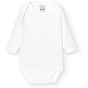 BABIDU Långärmad babybody i 100% bomull, babybody med amerikansk krage, allergivänligt andningsbart tyg för känslig hud, unisex kläder för nyfödda och flickor BABIDU Långärmad babybody i 100% bomull, babybody med amerikansk krage, allergivänligt andningsbart tyg för känslig hud, unisex kläder för nyfödda och flickor