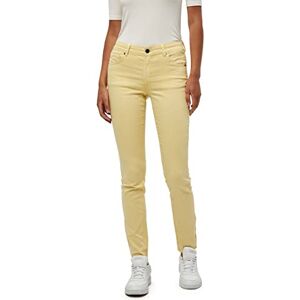 DESIRES Lola Garment Dye Midwaist Byxor för kvinnor, Raffia Yellow, 28W Regular DESIRES Lola Garment Dye Midwaist Byxor för kvinnor, Raffia Yellow, 28W Regular