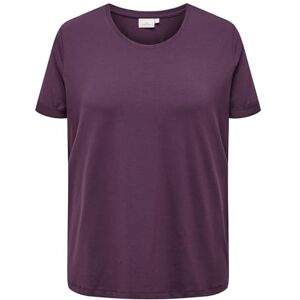 ONLY Carmakoma Carmoster S/S vikningstopp JRS Noos, mauve wine, M ONLY Carmakoma Carmoster S/S vikningstopp JRS Noos, mauve wine, M