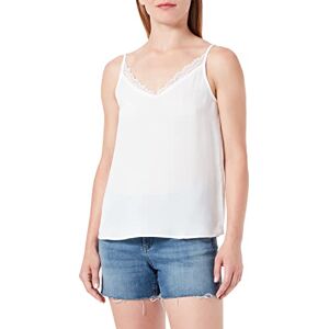 ONLY Dam ONLANNA SL Mix LACE Singlet WVN topp, cloud Dancer, XS ONLY Dam ONLANNA SL Mix LACE Singlet WVN topp, cloud Dancer, XS