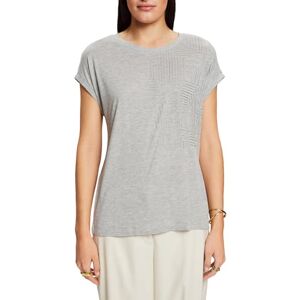 ESPRIT T-shirt för kvinnor, 044/ljusgrå 5, XXS ESPRIT T-shirt för kvinnor, 044/ljusgrå 5, XXS