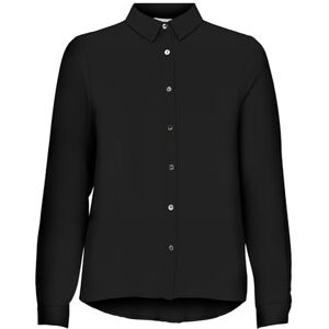 ONLY ONLALMA Life VIS L/S skjorta SOLID, svart, 40 ONLY ONLALMA Life VIS L/S skjorta SOLID, svart, 40
