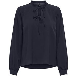 ONLY Onlnova Life Vis L/S Monica Top, natthimmel, XS ONLY Onlnova Life Vis L/S Monica Top, natthimmel, XS