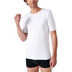 Damart Klassisk Thermolactyl kortärmad T-shirt, herr, Vitt och blått, 3XL Damart Klassisk Thermolactyl kortärmad T-shirt, herr, Vitt och blått, 3XL