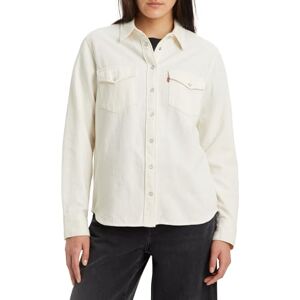 Levi's Iconic Western Shirt dam, Ecru Crew 4, XS Levi's Iconic Western Shirt dam, Ecru Crew 4, XS