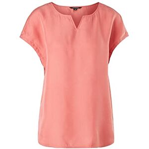 Comma Bluse Kurzarm blus för kvinnor, Lax, 34 SE Comma Bluse Kurzarm blus för kvinnor, Lax, 34 SE