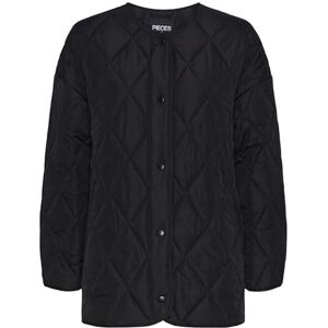 PIECES quiltad jacka PCSTELLA, svart, XXL PIECES quiltad jacka PCSTELLA, svart, XXL