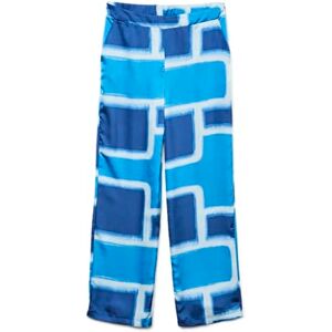 VERO MODA dam Vmreba Silba Hw raka byxor WVN Ga, Luftig blå, XS VERO MODA dam Vmreba Silba Hw raka byxor WVN Ga, Luftig blå, XS