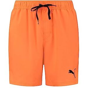 PUMA Unisex lös passform, shorts, ljus orange, L, Ljusorange, L PUMA Unisex lös passform, shorts, ljus orange, L, Ljusorange, L