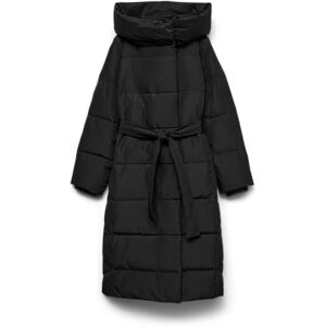 VERO MODA dam Vmleonie Long Down Jacka Ga Boo quiltad kappa, svart, M VERO MODA dam Vmleonie Long Down Jacka Ga Boo quiltad kappa, svart, M