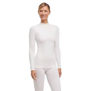 FALKE dam Baslager Ovandel Warm Turtleneck W L/s Sh funktionellt garn snabbtorkande 1 del, Vit White 2860, M FALKE dam Baslager Ovandel Warm Turtleneck W L/s Sh funktionellt garn snabbtorkande 1 del, Vit White 2860, M