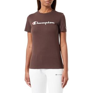 Champion Legacy American Classics W-Light Cotton Jersey S-s Regular Crewneck T-Shirt Kvinnor, Brun, XS Champion Legacy American Classics W-Light Cotton Jersey S-s Regular Crewneck T-Shirt Kvinnor, Brun, XS