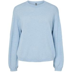 PIECES Pcnaomi Ls O-Neck Knit Noos Bc, Kashmirblå, XL PIECES Pcnaomi Ls O-Neck Knit Noos Bc, Kashmirblå, XL
