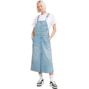 G-STAR RAW Midi Dungaree klänning, Blå (Sun Faded Cloudburst D24351-d536-g339), L G-STAR RAW Midi Dungaree klänning, Blå (Sun Faded Cloudburst D24351-d536-g339), L