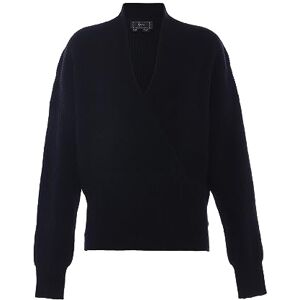 faina Damer cross v-ringad mode stickad akryl svart storlek XL/XXL, svart, XL faina Damer cross v-ringad mode stickad akryl svart storlek XL/XXL, svart, XL