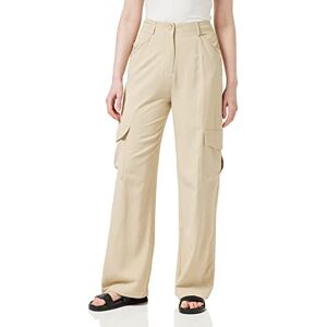 Peppercorn Dam Milla Mid Waist Cargo Byxor, Fjäder Grå, XXL, Fjäder grå, XXL Peppercorn Dam Milla Mid Waist Cargo Byxor, Fjäder Grå, XXL, Fjäder grå, XXL