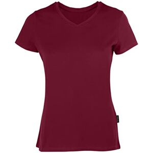 HRM dam F Luxury V-hals T-shirt, Bordeaux, 3XL HRM dam F Luxury V-hals T-shirt, Bordeaux, 3XL