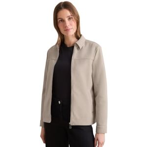 Cecil Dam B212559 jacka med skjortkrage, desert beige melange S, Desert beige melerad, S Cecil Dam B212559 jacka med skjortkrage, desert beige melange S, Desert beige melerad, S