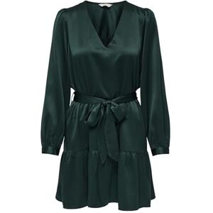 ONLY Onlnew Alena Life L/S Short Dress WVN, Scarab, 3XL ONLY Onlnew Alena Life L/S Short Dress WVN, Scarab, 3XL