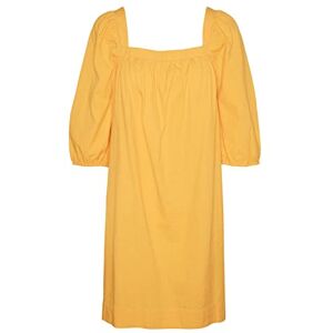 VERO MODA damklänning, Strålande gul, S VERO MODA damklänning, Strålande gul, S