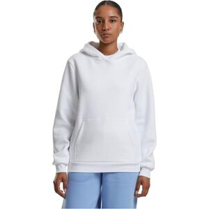 Urban Classics Damhuvtröja Ladies Fluffy Hoody, fluffig huvtröja för kvinnor, lös passform, Vit, 4XL Urban Classics Damhuvtröja Ladies Fluffy Hoody, fluffig huvtröja för kvinnor, lös passform, Vit, 4XL