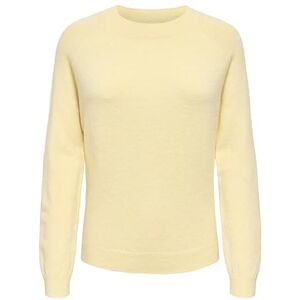 ONLY Onlrica Life L/S tröja KNT Noos, Dubbel grädde, L ONLY Onlrica Life L/S tröja KNT Noos, Dubbel grädde, L
